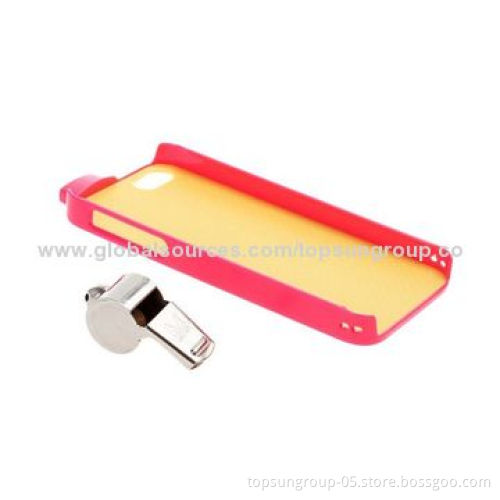 New Arrival PC Case for iPhone 5 with Whistle, OEM and ODM Orders Warmly Welcomed